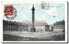 CPA Paris La Colonne Vendome 
