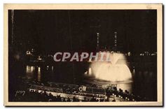 CPA Paris Fontaine Lumineuse Exposition internationale des Arts Decoratifs 1925