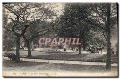 CPA Paris Le Parc Montsomis 