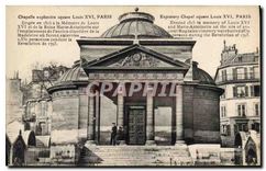 CPA Chapelle explatoire Square Louis XVI Paris 
