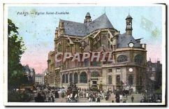 CPA Paris Eglise Saint Eustache 