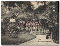 CPA Paris Parc Moncean Les Ruines 