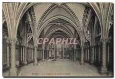 CPA Paris La Crypte de la Sainte Chapelle 