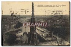 CPA Paris Panorama pris de Notre Dame 