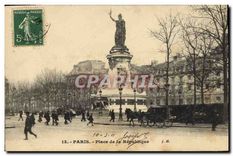CPA Paris Place de la Republique 