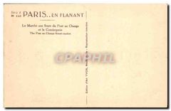 CPA Paris Le Marche aux fleurs du Pont au Change et la Conciergerie 