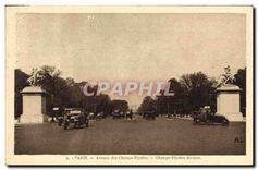 CPA Paris Avenue des Champs Elysees 