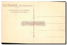 CPA Paris La rue Royale vue de la Madeleine 