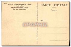 CPA Paris Les Guichets du Louvre Pres de la Seine 