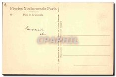 CPA Paris Place de la Concorde 