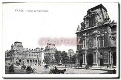 CPA Paris Cour du Carrousel 