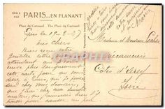 CPA Paris Place du Carrousel 