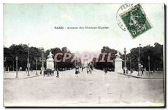 CPA Paris Avenue des Champs Elysees 