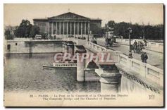 CPA Paris Le Pont de la Concorde et la Chambre des Deputes 