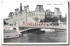 CPA Paris L'Hotel de Ville 
