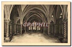 CPA Paris La Sainte Chapelle La Crypte 