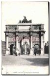 CPA Paris Arc de Triomphe du Carrousel 