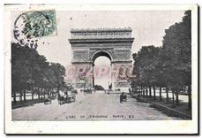 CPA L'Arc de Triomphe Paris 