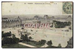 CPA Paris Panorama du Louvre 