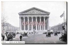 CPA Paris Eglise de la Madeleine 