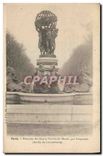 CPA Paris Fontaine des Quatre Parties du Monde par Carpeaux Jardin du Luxembourg 