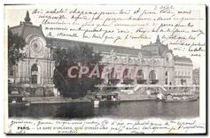 CPA Paris La Gare d'Orleans quai d'Orsay 