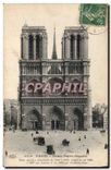 CPA Paris Notre Dame facade 