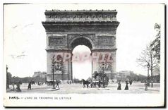 CPA Paris L'Arc de Triomphe de l'Etoile 