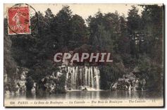 CPA Paris Le Bois de Boulogne La Cascade 