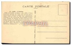 CPA Paris Le Pantheon 