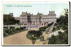 CPA Paris Le Jardin du Luxembourg 