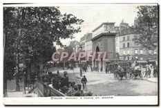 CPA Paris Boulevard & Porte St Martin 
