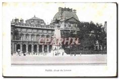 CPA Paris Cour du Louvre 