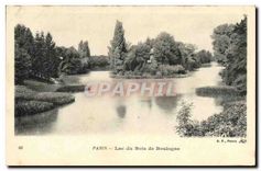 CPA Paris Lac du Bois de Boulogne 