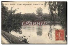 CPA Paris Le Parc Montsouris Un Coin du Lac 
