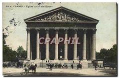 CPA Paris Eglise de la Madeleine 