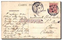 CPA Paris parc Monceau La Colonnade 