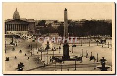 CPA Paris En Flanant Place de la Concorde l'Obelisque et la Chambre des Deputes 