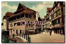 CPA Strasbourg Rue du Bain aux Plantes 