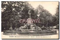 CPA Colmar Monument de l'amiral Bruat 