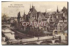 CPA Strasbourg Ecole Superieure de Filles 