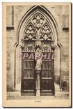 CPA Colmar Eglise des Dominicains Portail 