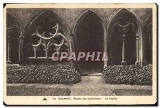 CPA Colmar Musee des Unterlinden Le Cloitre 