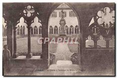 CPA Colmar Le Cloitre a l'interieur du Musee Schoenganer 