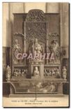 CPA Musee de Colmar Retable d'Isenheim avec le sepulture 