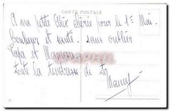 CPA Porte Bonheur Fleurs Muguet