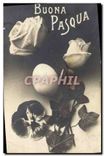 CPA Buona Pasqua Fleurs