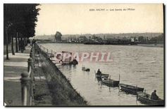 CPA Vichy Les bords de l'Allier 