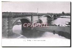 CPA Vichy Pont sur L'Allier 