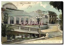 CPA Vichy Le Casino La Veranda et le Theatre 